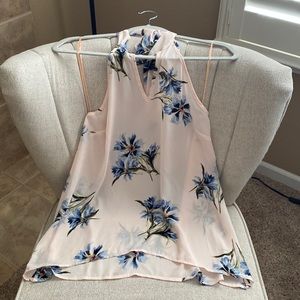 Like-new floral halter top